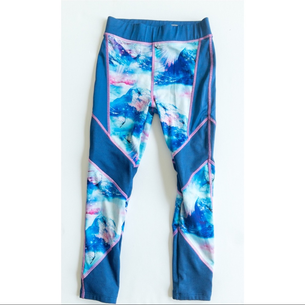 NEXT Direct Size 8 Blue & Pink Leggings